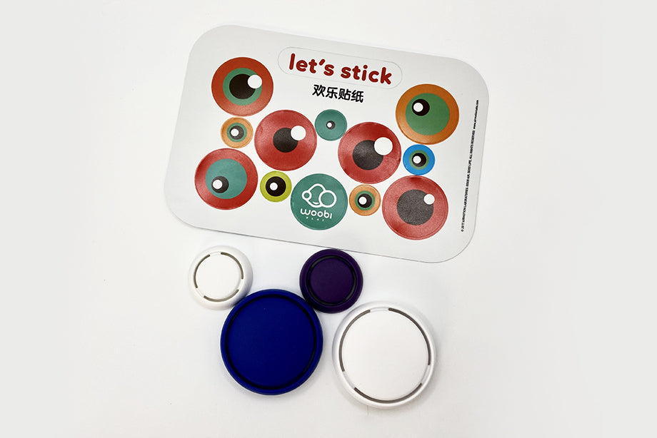 Pop Color Caps and Sticker Pack
